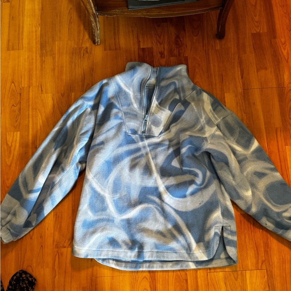 Zella Blair Polar Fleece Quarter Zip Pullover - Picture 2 of 3